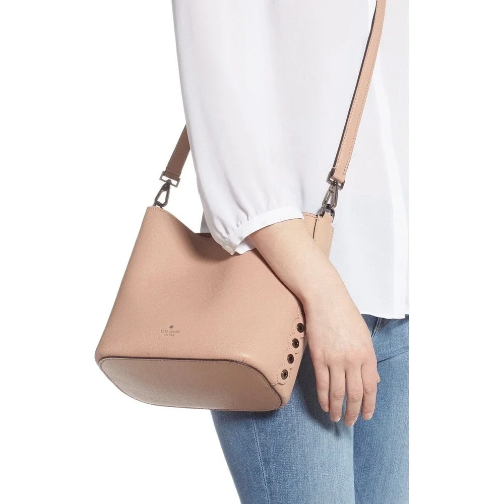 Kate Spade Atlantic Avenue small Libby hobo shoulder purse dual‎ shoulder straps